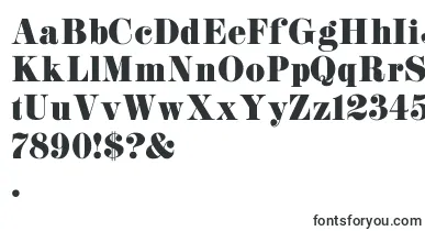 K22Didoni font – Fonts Starting With K