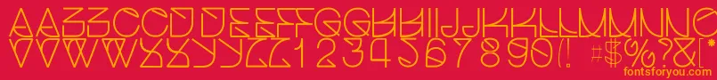 More about Helveticastruggleregular Font Helveticastruggleregular Font – Orange Fonts on Red Background