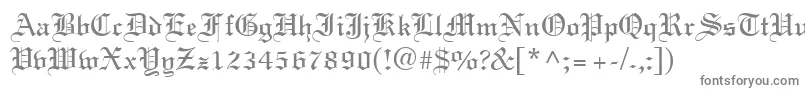 EnglandNormal-Schriftart – Graue Schriften