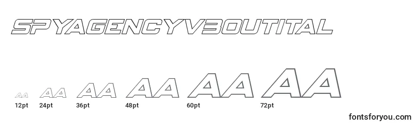 Spyagencyv3outital Font Sizes