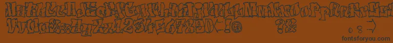 Más sobre la fuente ElfontTag fuente ElfontTag – Fuentes Negras Sobre Fondo Marrón