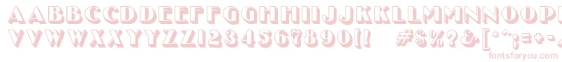 フォントUnclebobmf ffy – ピンクのフォント