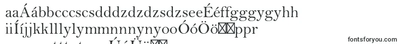 Шрифт BellmtstdRegular – венгерские шрифты