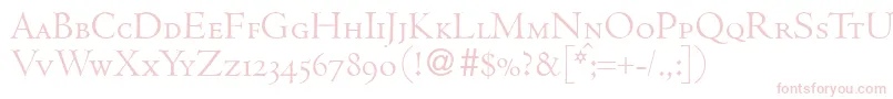 CenturcapsdbNormal Font – Pink Fonts on White Background
