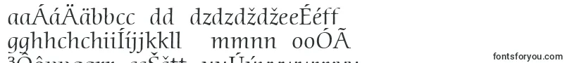 フォントItcCerigoLtBook – スロバキアのフォント