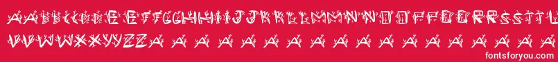 Ramada1 Font – White Fonts on Red Background