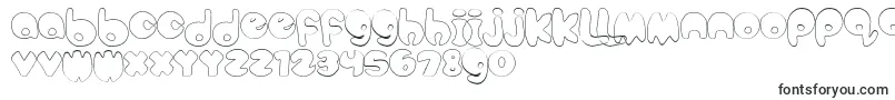 BubbleteaHollow Font – Sans-serif Fonts