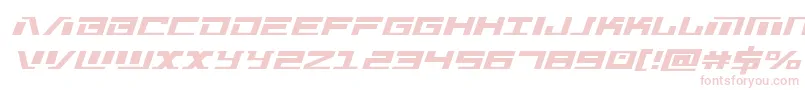 Warmachine Font – Pink Fonts on White Background