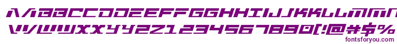 Warmachine Font – Purple Fonts on White Background