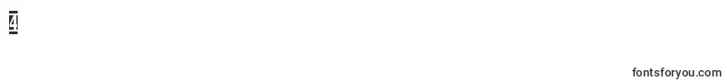 Spankys Bungalow Blanco Font – Fonts for Digit 4