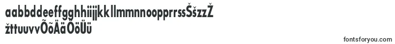 フォントSansserifbldflfcond – エストニアのフォント