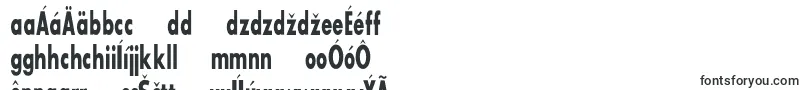 Sansserifbldflfcondフォントについての詳細 フォントSansserifbldflfcond – スロバキアのフォント