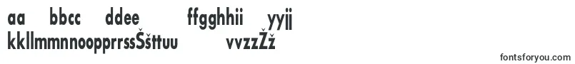 Sansserifbldflfcondフォントについての詳細 フォントSansserifbldflfcond – リトアニアのフォント