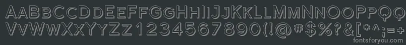 Подробнее о шрифте Sfflorencesansscshaded Шрифт Sfflorencesansscshaded – серые шрифты на чёрном фоне