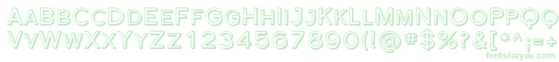 Sfflorencesansscshaded Font – Green Fonts