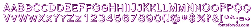 Sfflorencesansscshaded Font – Purple Fonts