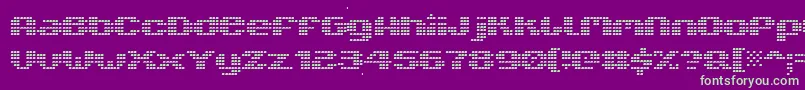 More about V5xtlb Font V5xtlb Font – Green Fonts on Purple Background