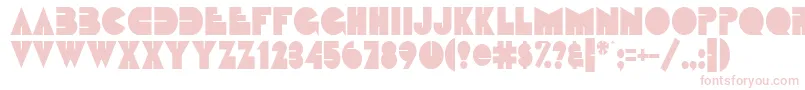 FatsoCondensedNormal Font – Pink Fonts on White Background