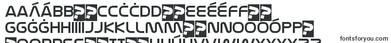 NasalizationrgRegular-Schriftart – gälische Schriften