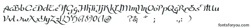 WizardOfTheMoon-fontti – Alkavat W:lla olevat fontit