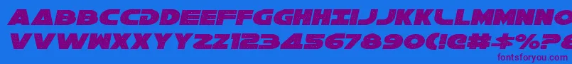 More about Galaxy1Italic Font Galaxy1Italic Font – Purple Fonts on Blue Background