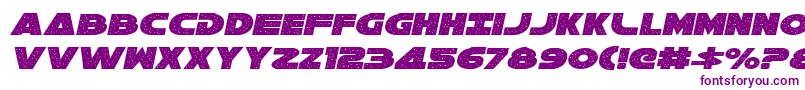 Шрифт Galaxy1Italic – фиолетовые шрифты