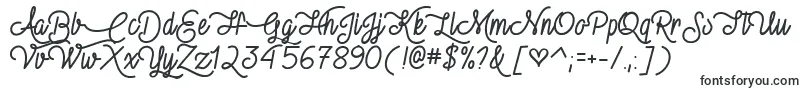 VampireKissDemo Font – Handwritten Fonts