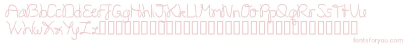 Onestroke Font – Pink Fonts