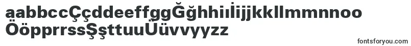 Шрифт ZurichBlackBt – турецкие шрифты
