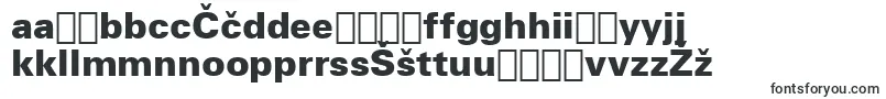 ZurichBlackBt-fontti – liettualaiset fontit