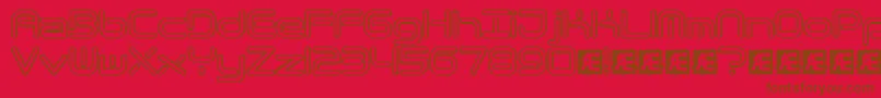 Lisätietoja Quantrh-fontista Quantrh-fontti – ruskeat fontit punaisella taustalla