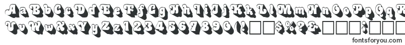 Шрифт 3Dswinger – шрифты, начинающиеся на 3