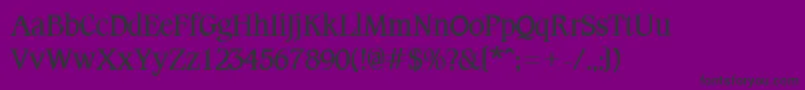 CotlinBold Font – Black Fonts on Purple Background
