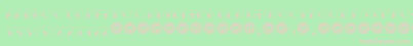 BrakefluidFfp Font – Pink Fonts on Green Background