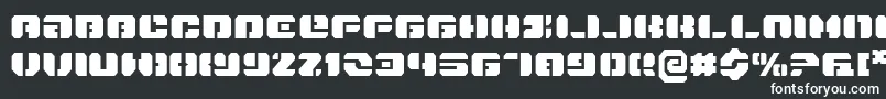 フォントDan – 白い文字