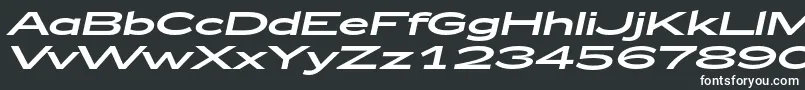 Zeppelin53Italic-fontti – valkoiset fontit