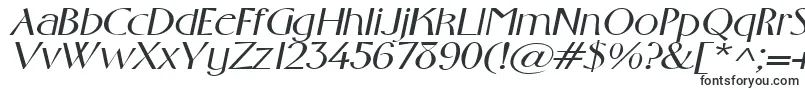 GabrielextendedItalic-Schriftart – Schriftarten, die mit G beginnen