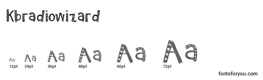 Kbradiowizard Font Sizes