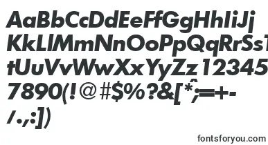  FunctiontwoBolditalic font