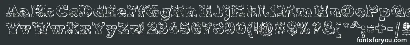 TyposterRockOnShadowedDemo Font – White Fonts