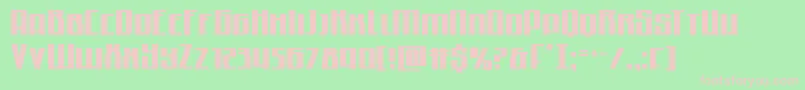 Quantummalice Font – Pink Fonts on Green Background