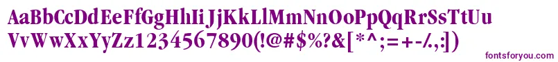 Garamondblackcondssk Font – Purple Fonts