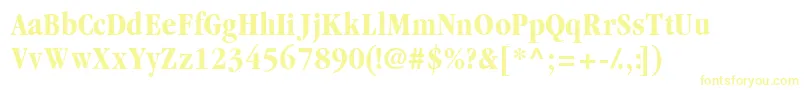 Garamondblackcondssk Font – Yellow Fonts