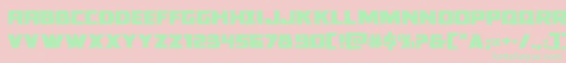 Colossusexpand Font – Green Fonts on Pink Background