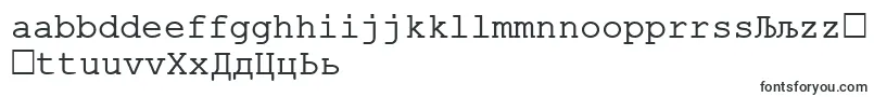 ErKurier1251-Schriftart – estnische Schriften