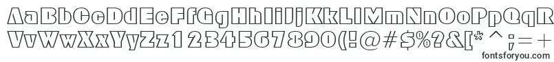 FfxBlockOutline Font – Fonts for Microsoft PowerPoint