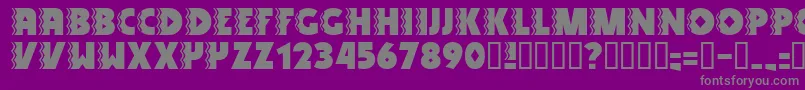 Więcej informacji o czcionce SnakeVenom Czcionka SnakeVenom – szare czcionki na fioletowym tle