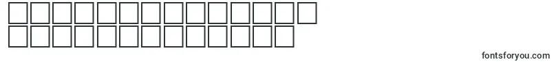 Fonte TabascoRegularDb – fontes laosianas