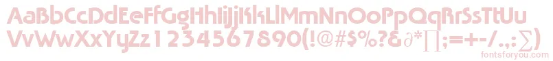 TabascoRegularDb Font – Pink Fonts on White Background