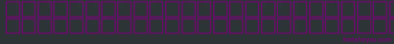 AlSamsam Font – Purple Fonts on Black Background